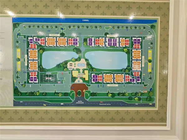 a sign on the side of a building