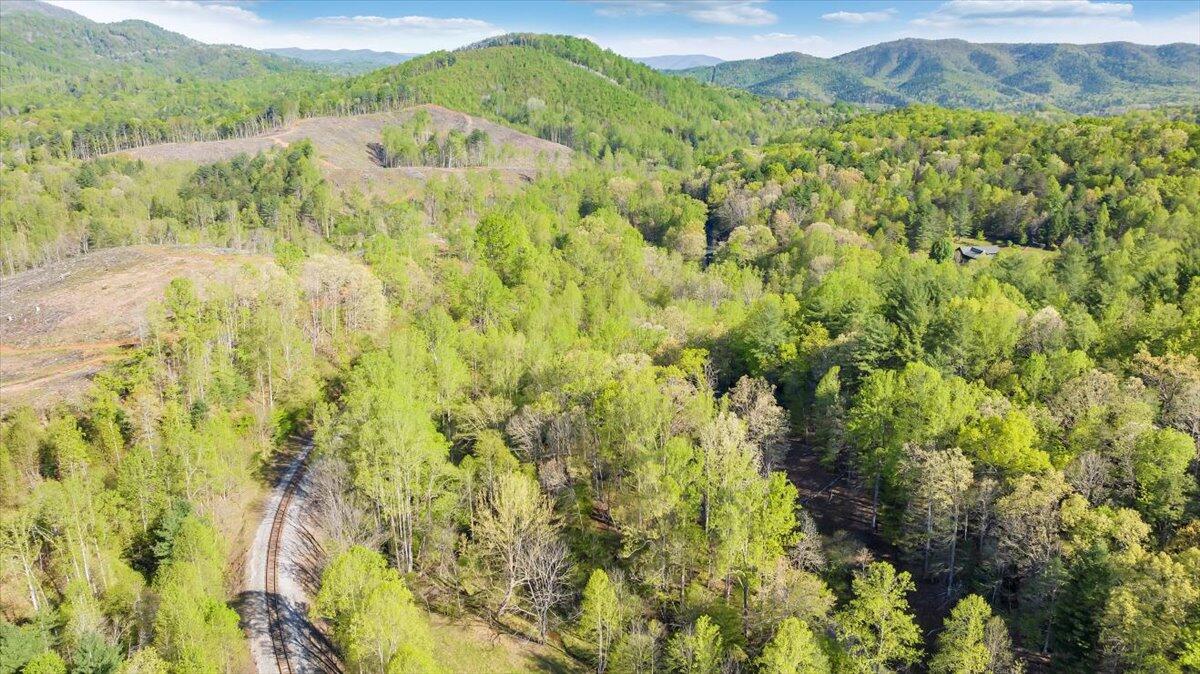 7475 Willow Branch Road Boones Mill, VA 24065 - Photo 10 of 30 a view of a lake with a mountain in the background