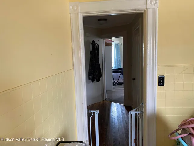 a close view of closet