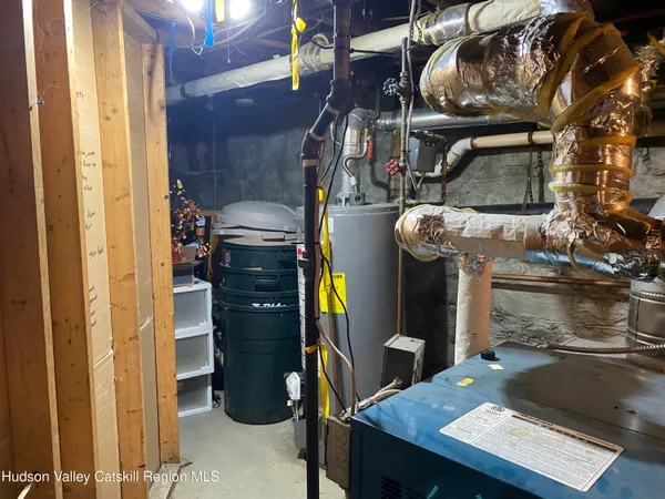a view of water heater room