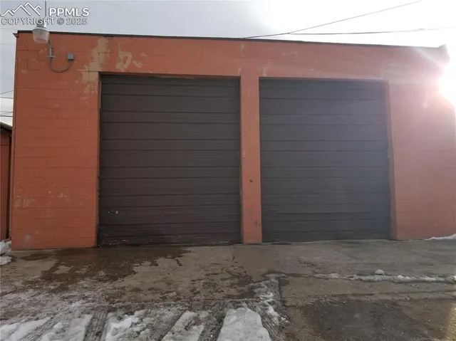 a backyard of a house