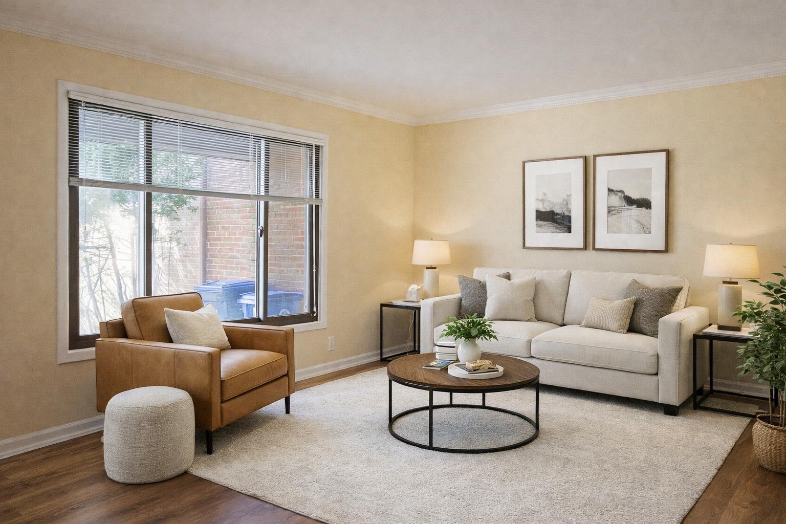 9040 Centerway Road Gaithersburg, MD 20879 - Photo 10 of 43 Virtually Staged living space with natural light.