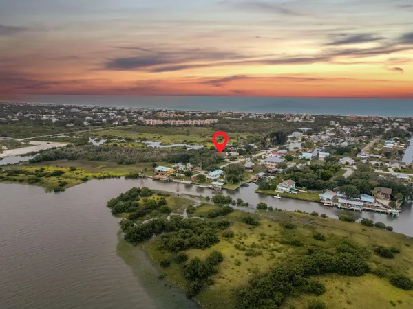 a view of city and ocean