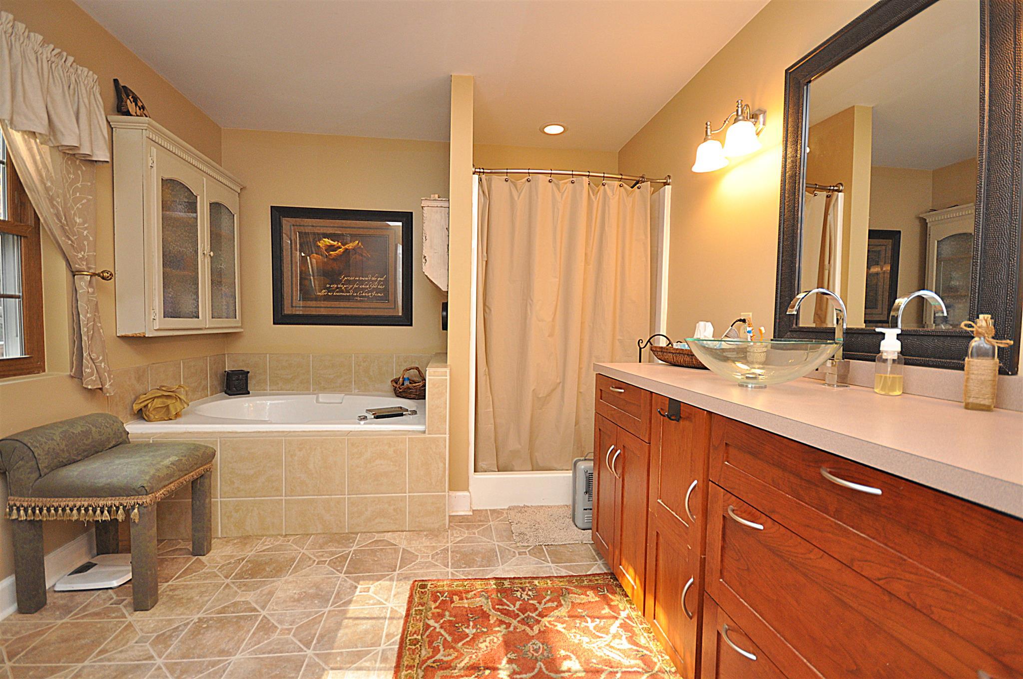 56 Buffalo Road Carthage, TN 37030 - Photo 13 of 22 a bathroom with a tub sink and mirror