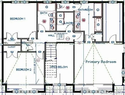 a picture of a floor plan