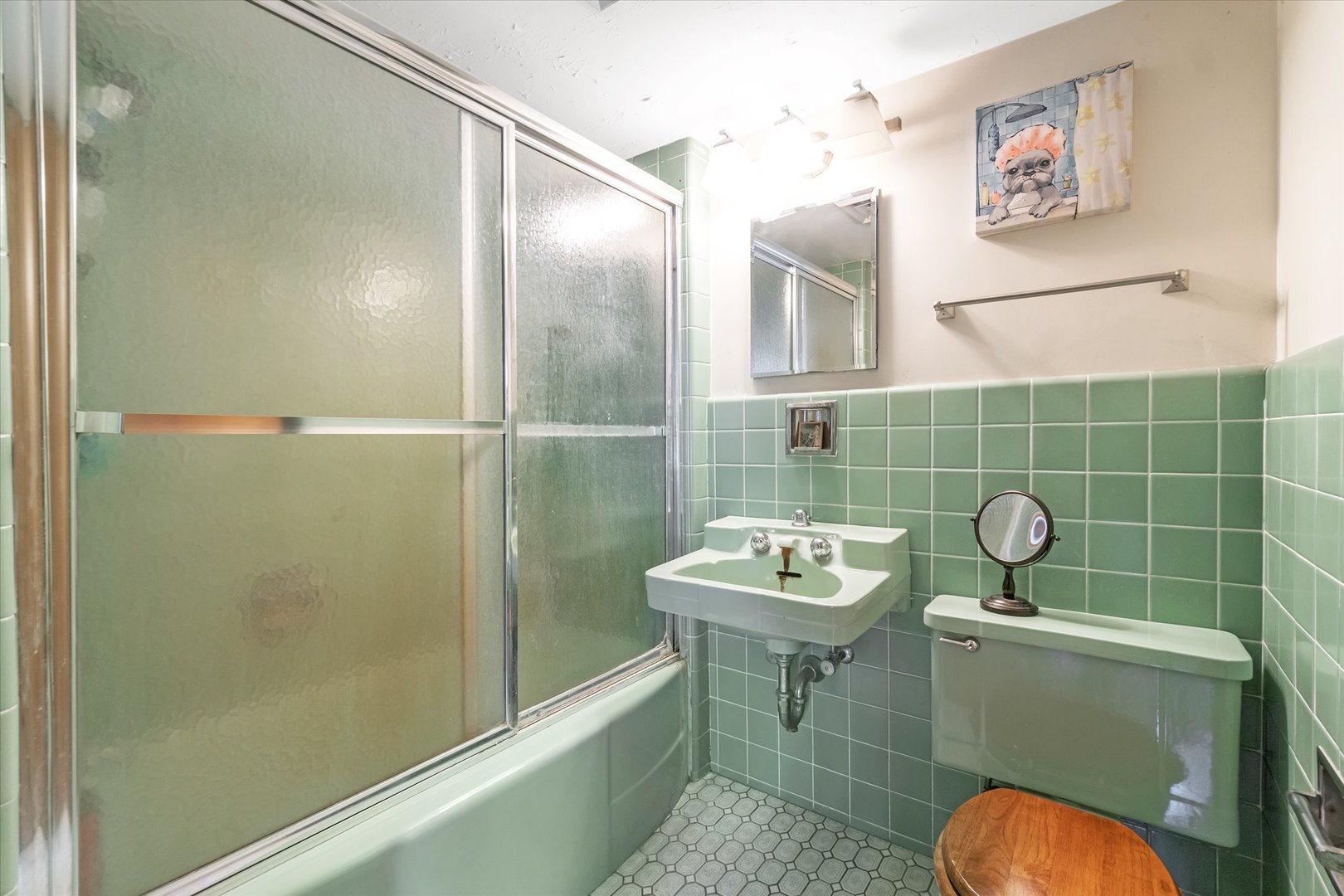 41W902 Hughes Road Elburn, IL 60119 - Photo 14 of 26 a bathroom with a toilet sink and mirror