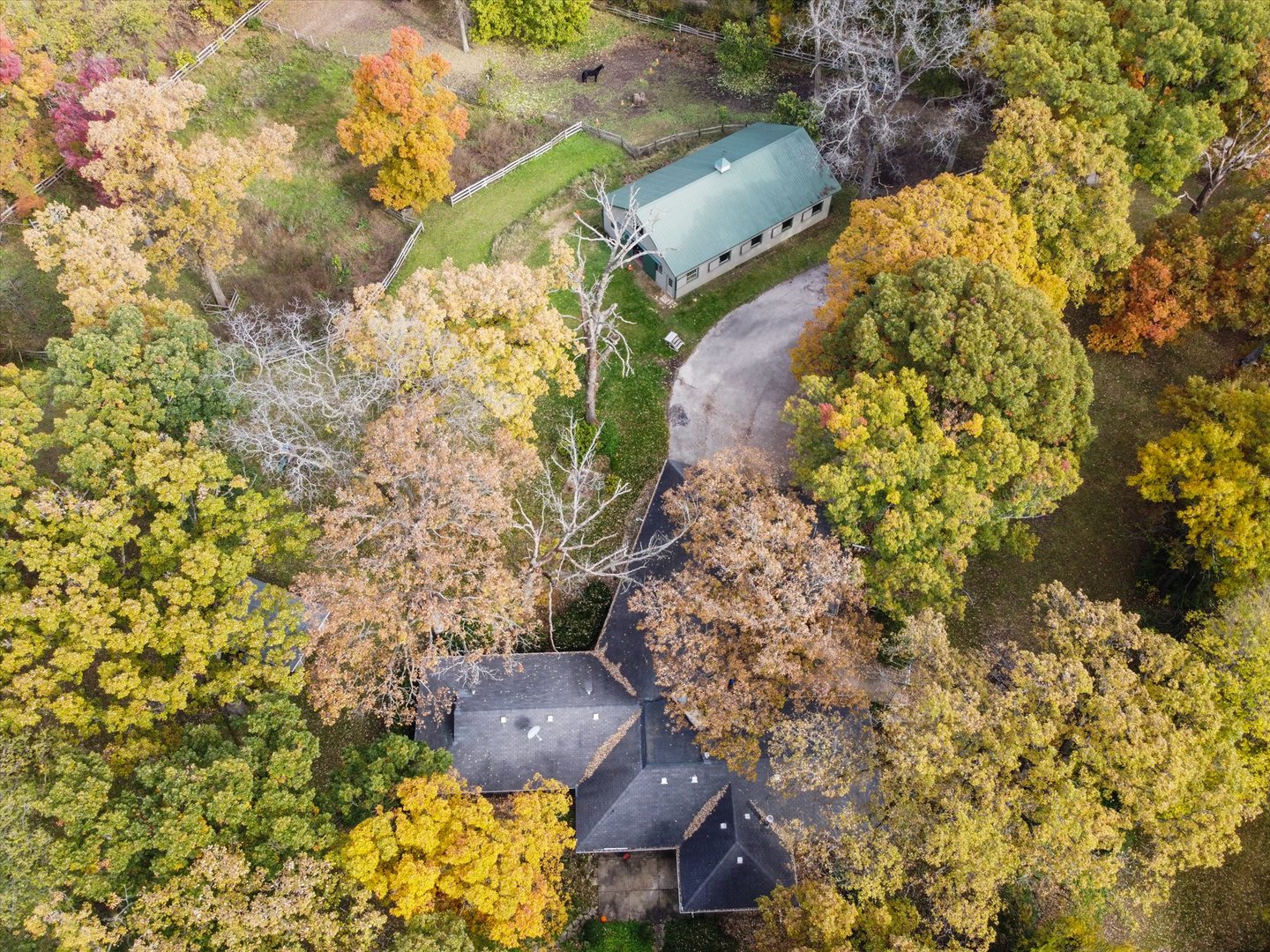 41W902 Hughes Road Elburn, IL 60119 - Photo 24 of 26 a bird view of house with a yard