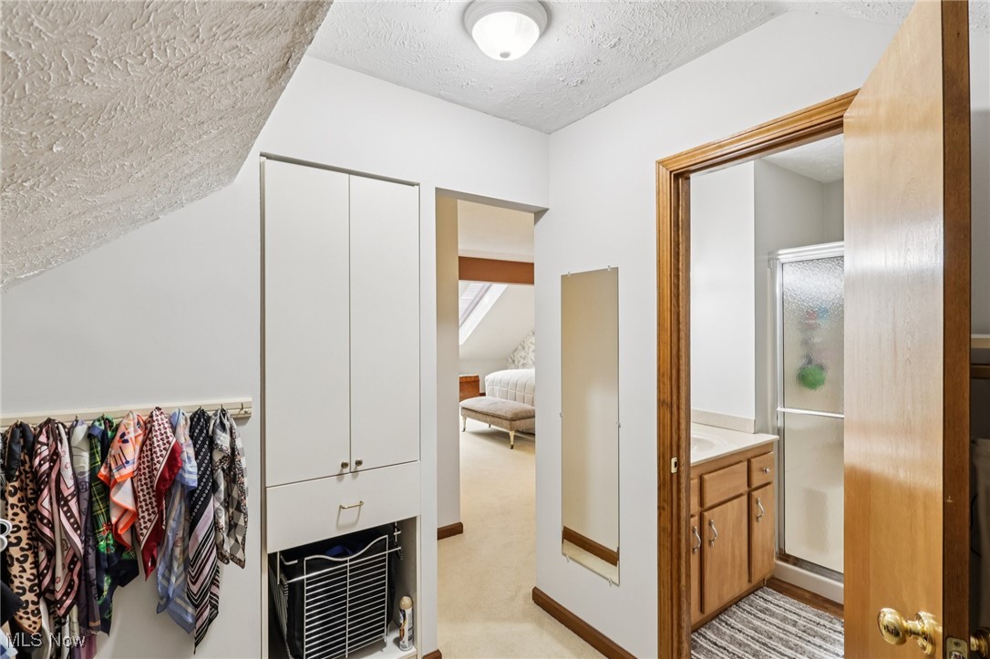 235 Solon Road, Unit D Chagrin Falls, OH 44022 - Photo 24 of 37 Spacious closet with light carpet