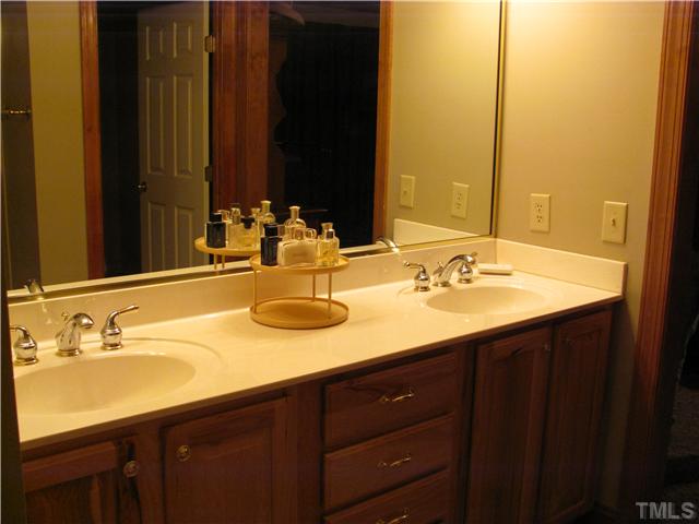 301 Pilot-Riley Road Zebulon, NC 27597 - Photo 15 of 15 a bathroom with a sink and a mirror