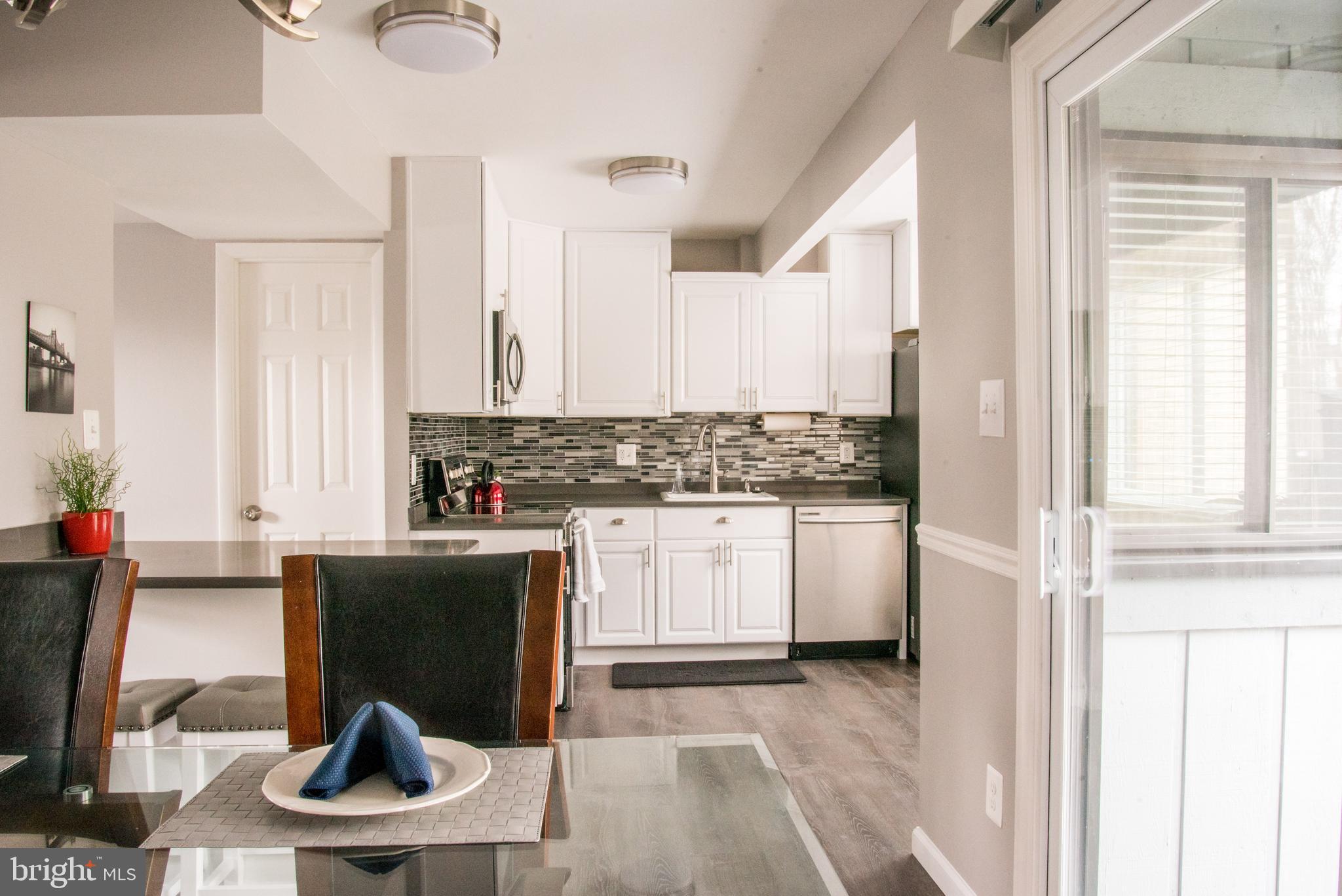 Dining Room and Kitchen.