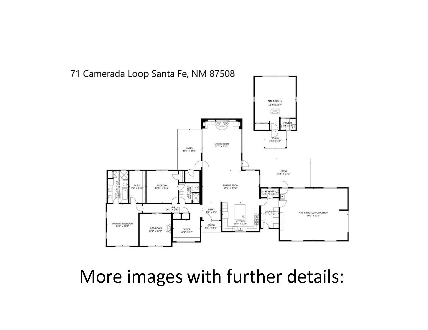 71 Camerada Loop Santa Fe, NM 87508 - Photo 35 of 35 More images to follow and the floorplan