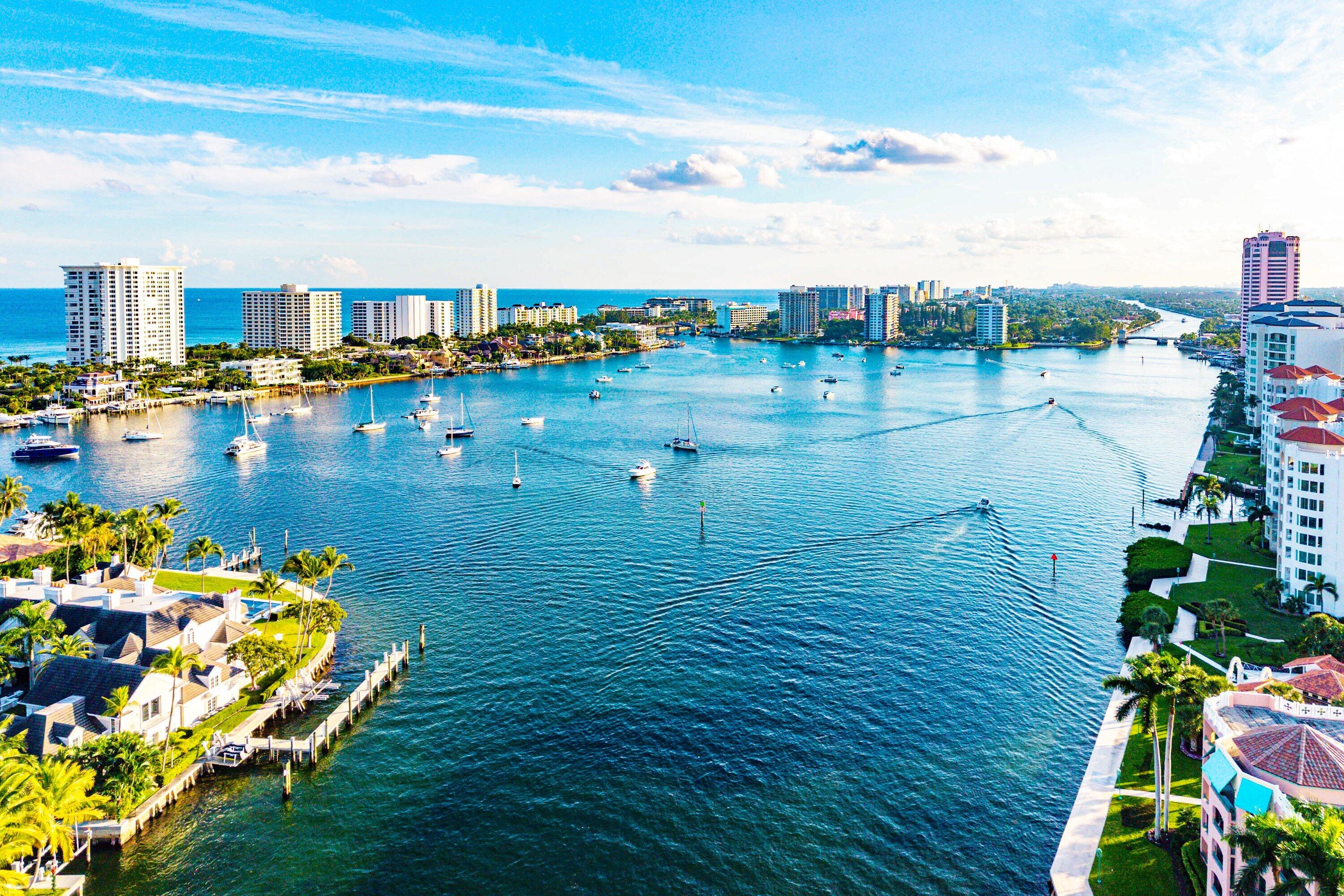 100 Southeast 5th Avenue, Unit 210 Boca Raton, FL 33432 - Photo 42 of 46 a view of an ocean with beach