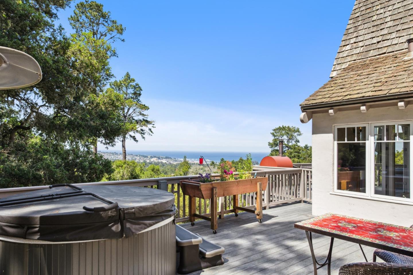 23865 Fairfield Place Carmel, CA 93923 - Photo 11 of 58 a view of a chairs and table in the terrace
