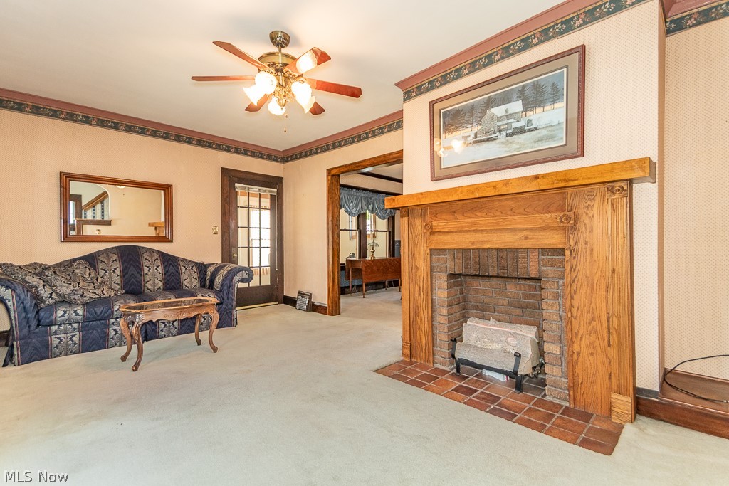17709 Crestland Road Cleveland, OH 44119 - Photo 34 of 42 There is plenty of life left in this designer quality carpet
