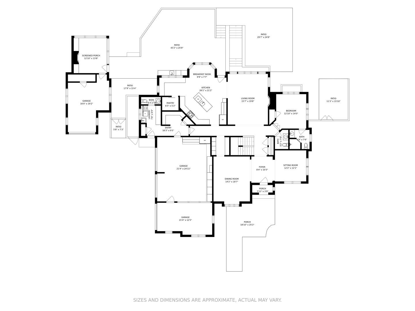 2770 Grace Road Northbrook, IL 60062 - Photo 48 of 51 a picture of floor plan