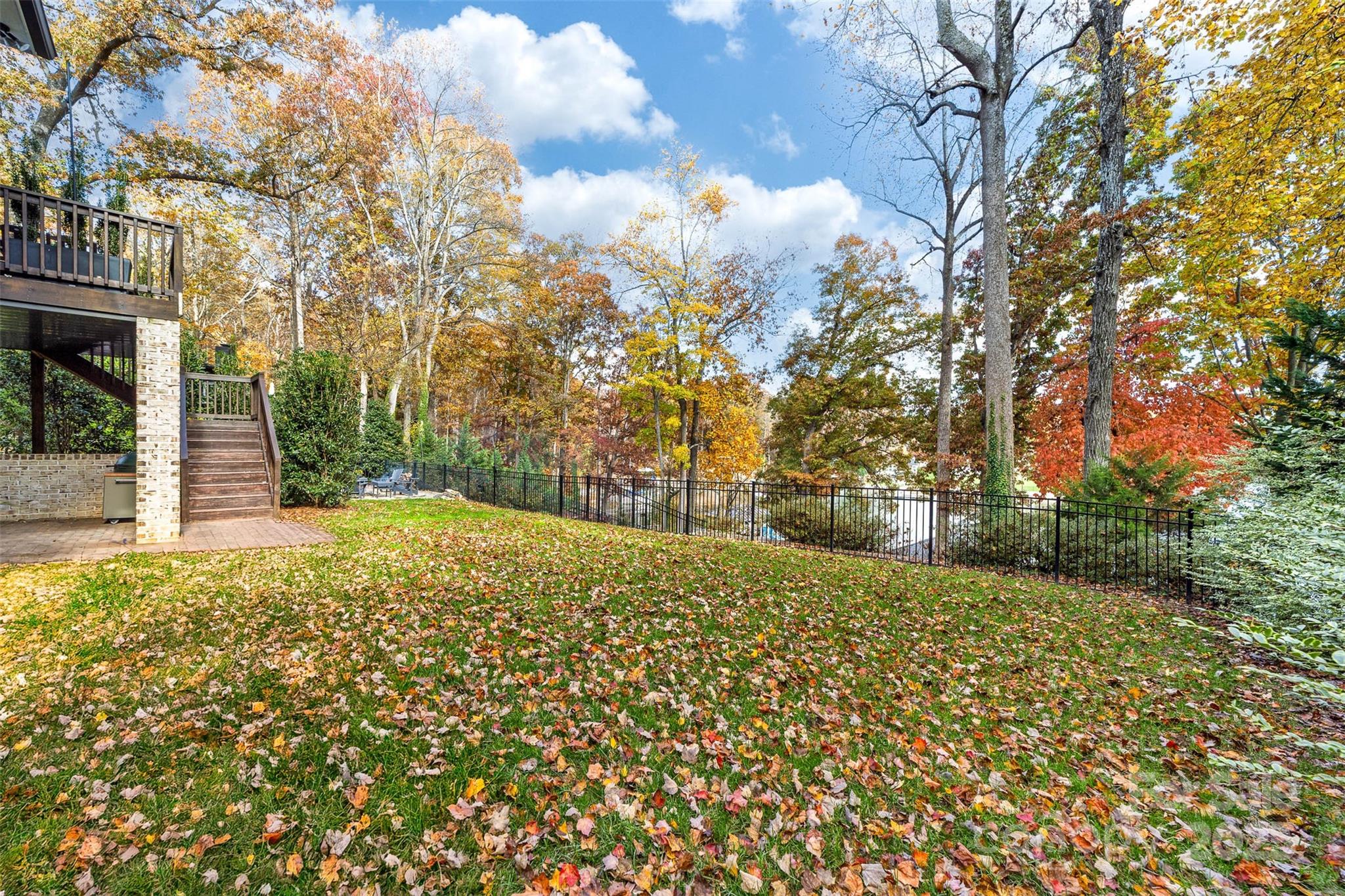 4554 Ina Lane Sherrills Ford, NC 28673 - Photo 37 of 44 a view of a yard with large trees