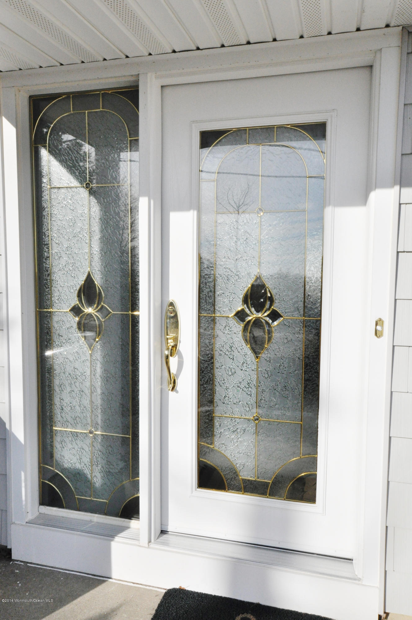 207 Allen Road Bayville, NJ 08721 - Photo 4 of 29 a bathroom with a glass shower door