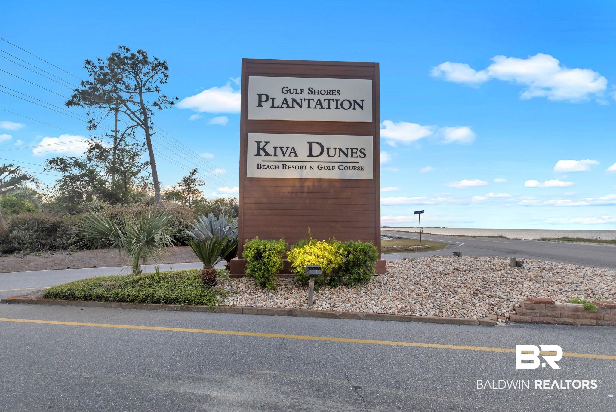 400 Plantation Road, Unit 4115 Gulf Shores, AL 36542 - Photo 2 of 48 View of community / neighborhood sign