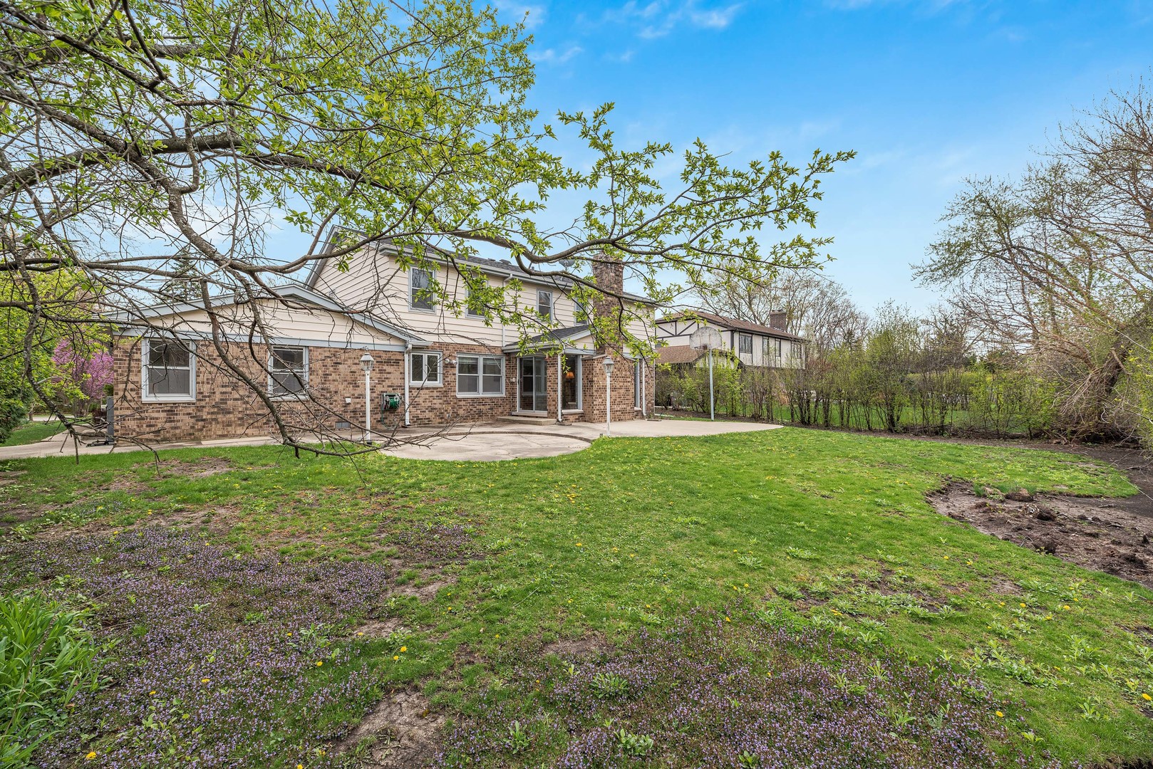 3210 Old Mill Road Northbrook, IL 60062 - Photo 37 of 41 a view of a house with a big yard