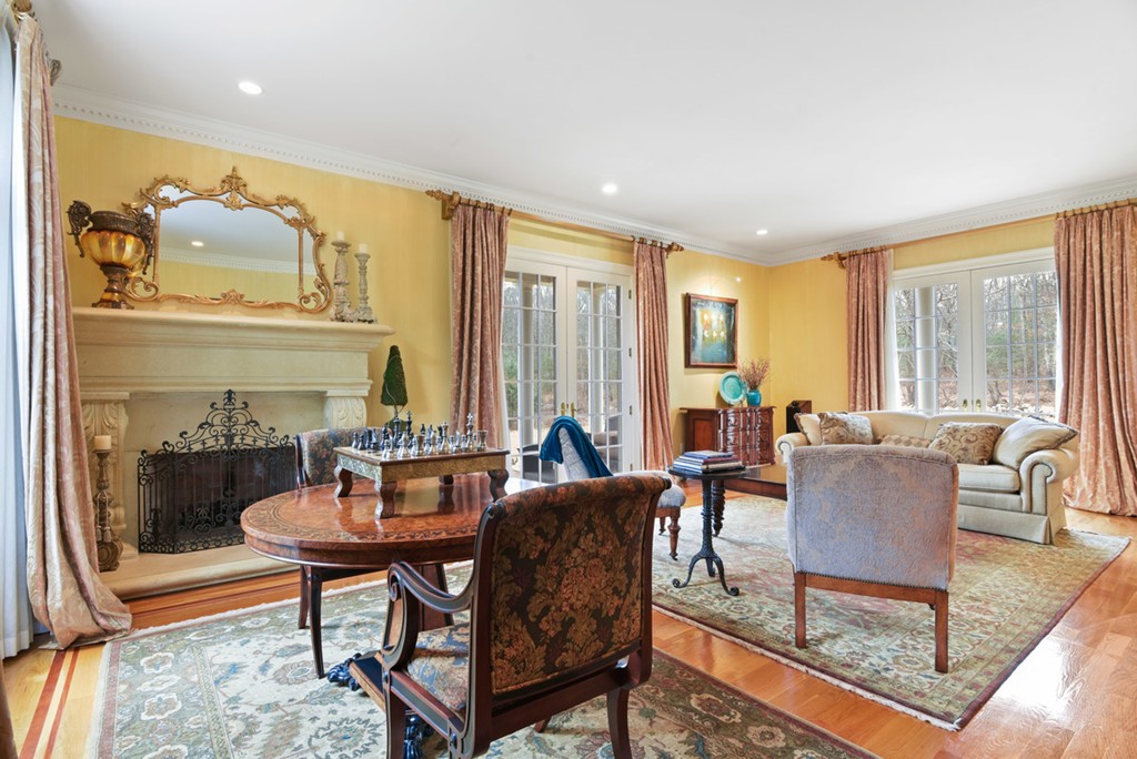 2 Stonegate Lane Dover, MA 02030 - Photo 15 of 28 a living room with furniture and a large window