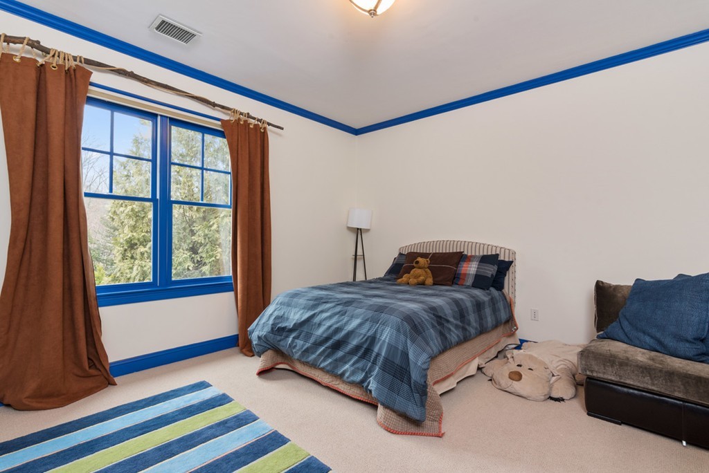 2 Stonegate Lane Dover, MA 02030 - Photo 22 of 28 a living room with a bed furniture and a window