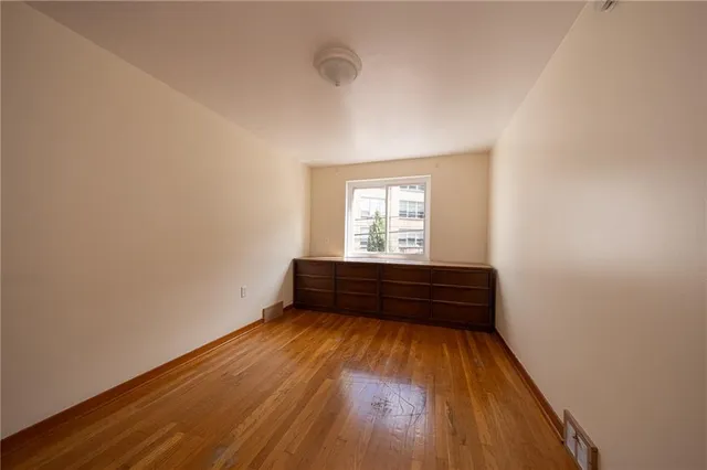 a view of wooden floor in a room