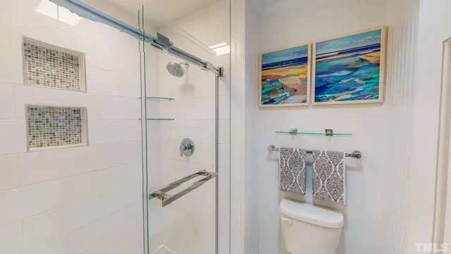 a view of house with backyard porch and sitting area