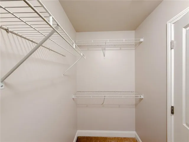a view of walk in closet