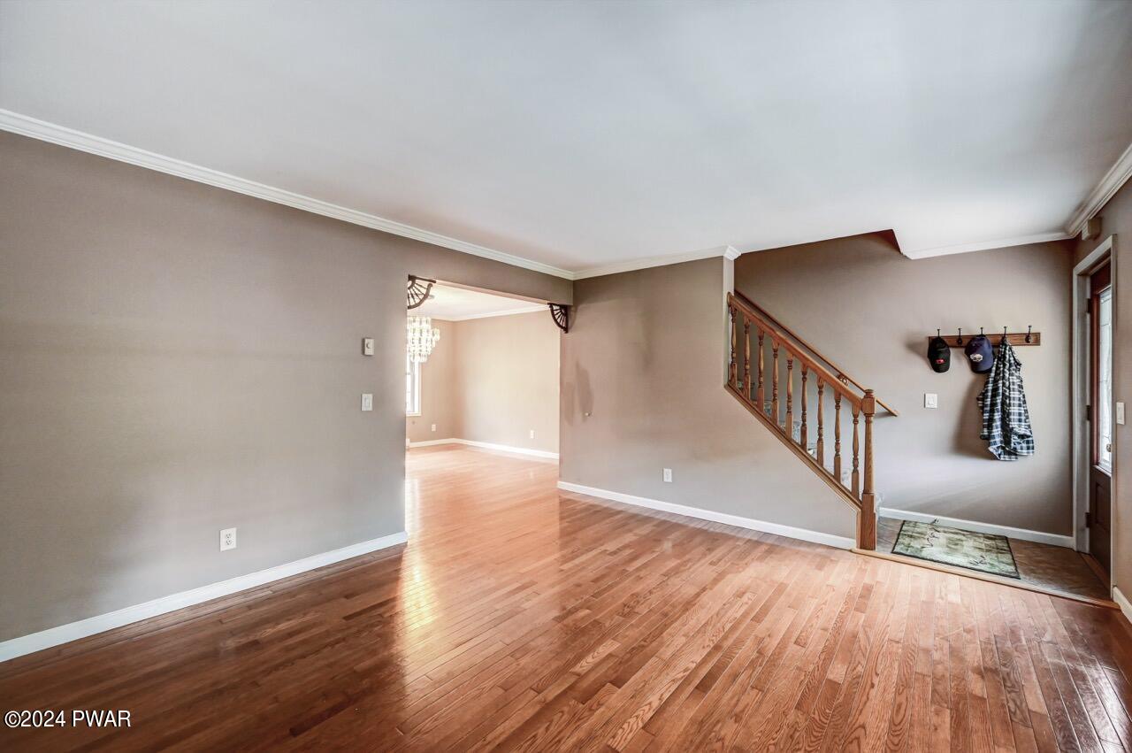 126 Ridge View Road Lackawaxen, PA 18425 - Photo 8 of 78 8 Living room off front door view to hal