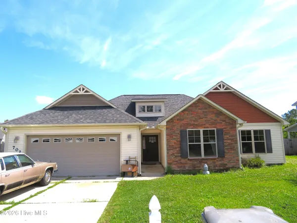 $295,500 | 702 Ashley Meadow Lane, Jacksonville, NC 28546
