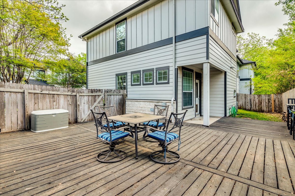 2115 Bluebonnet Lane, Unit 4A Austin, TX 78704 - Photo 24 of 29 a view of a house with sitting area and furniture
