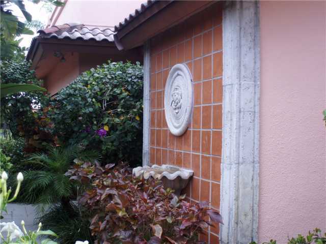 6441 Via Rosa Boca Raton, FL 33433 - Photo 12 of 27 Entrance area with fountain