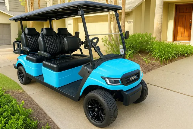a car parked in front of a house