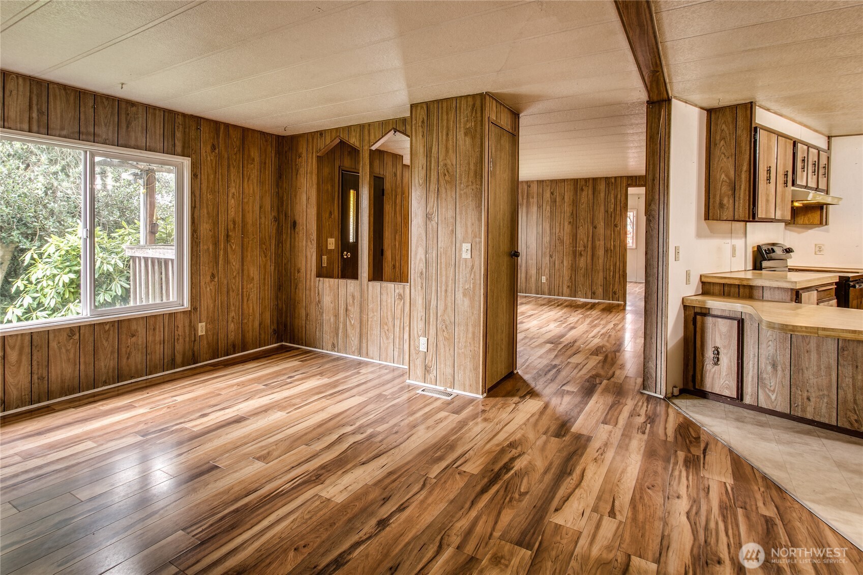 3496 Birch Bay Lynden Road Custer, WA 98240 - Photo 14 of 24 a view of a bathroom with wooden floor and a sink