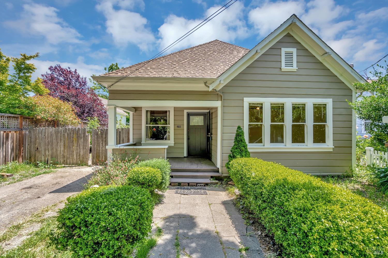 front view of a house