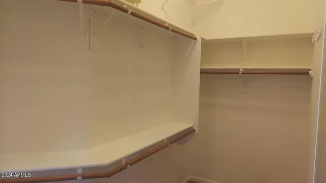 a view of walk in closet