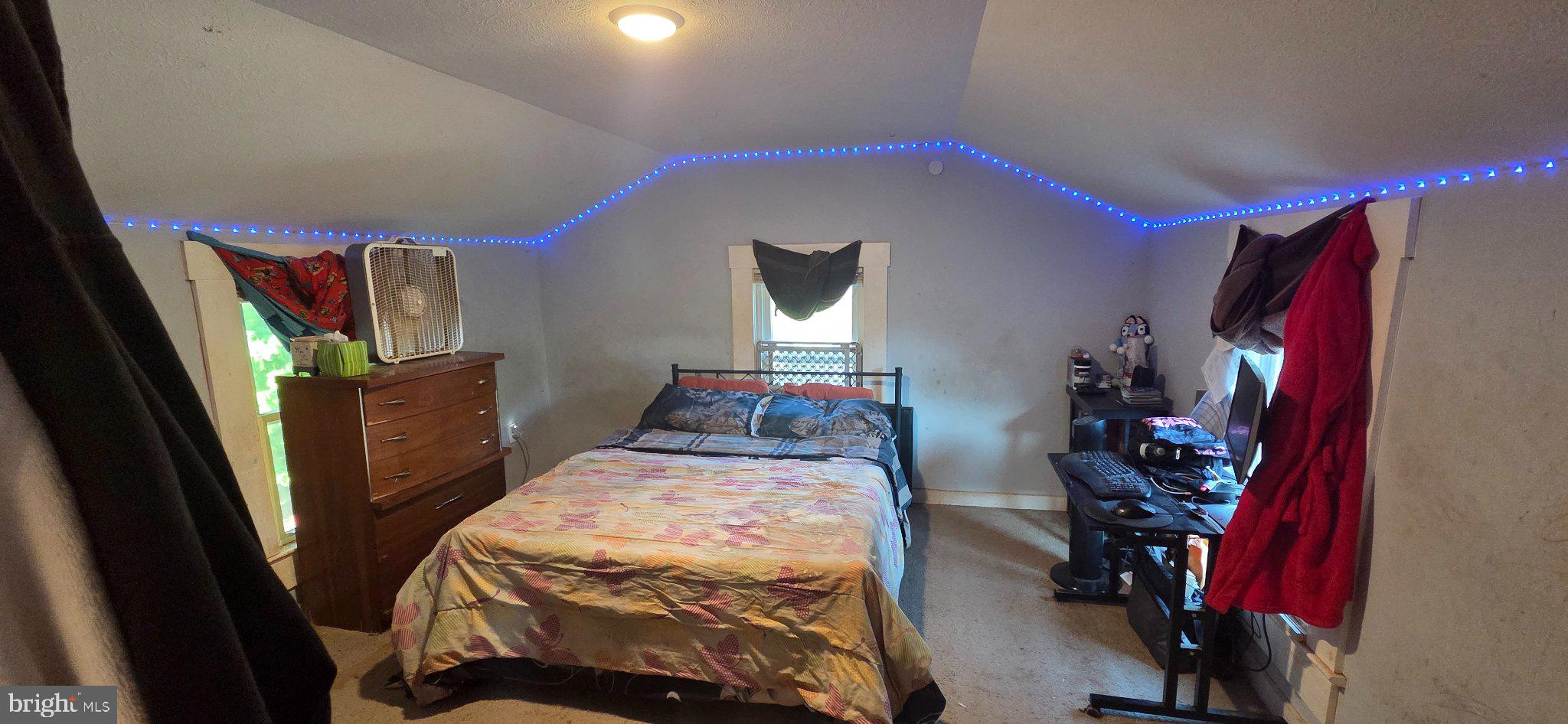 8168 Daphna Road Broadway, VA 22815 - Photo 15 of 21 Cozy attic retreat with vibrant lights.