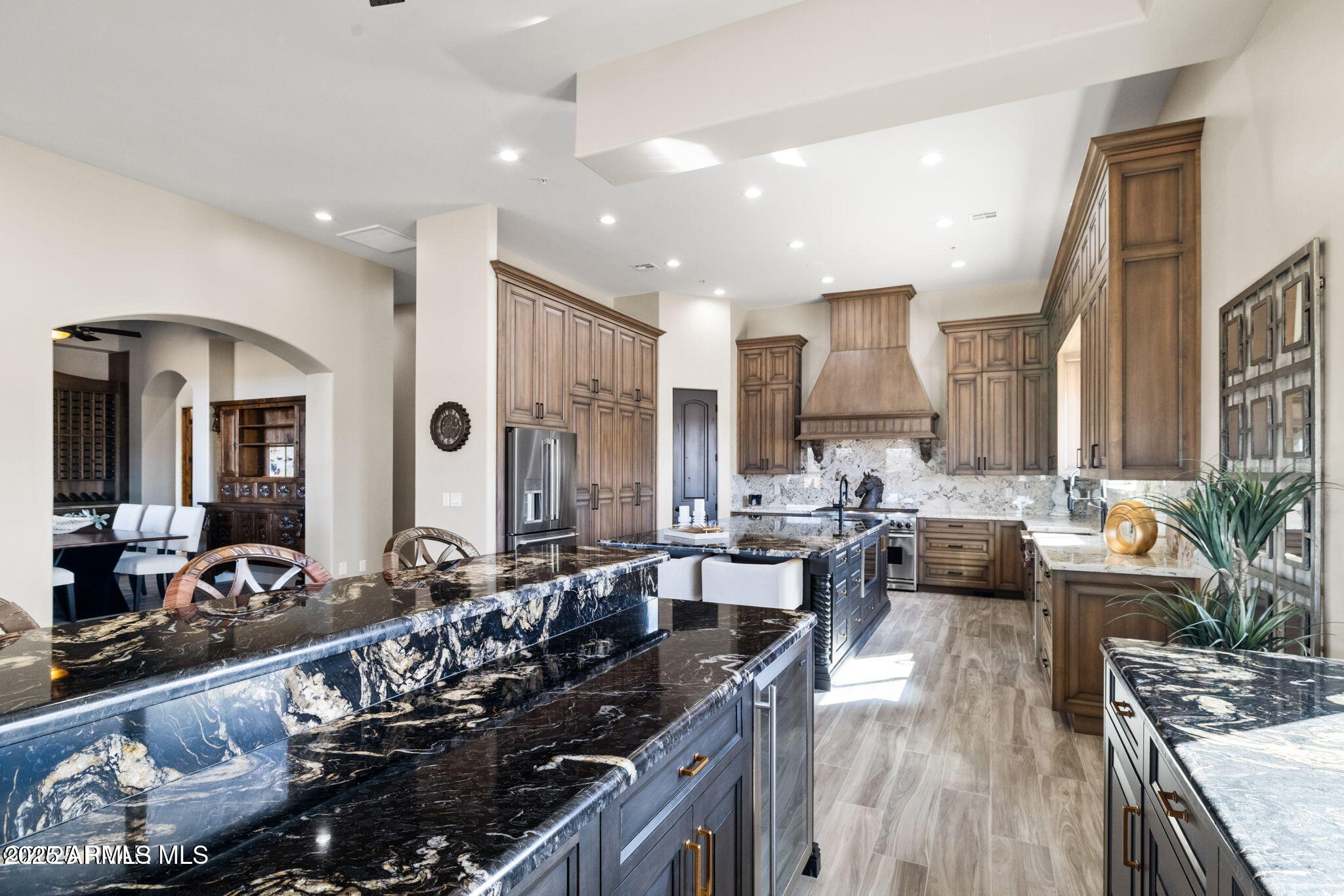4140 Chuckwalla Road Prescott, AZ 86305 - Photo 18 of 77 a very nice looking living room with kitchen island furniture a kitchen view and a large window