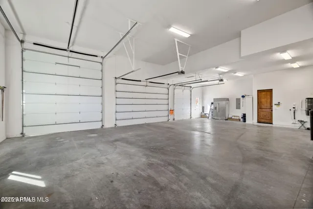 a kitchen with lots of counter top space