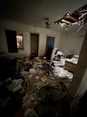 a view of a entryway