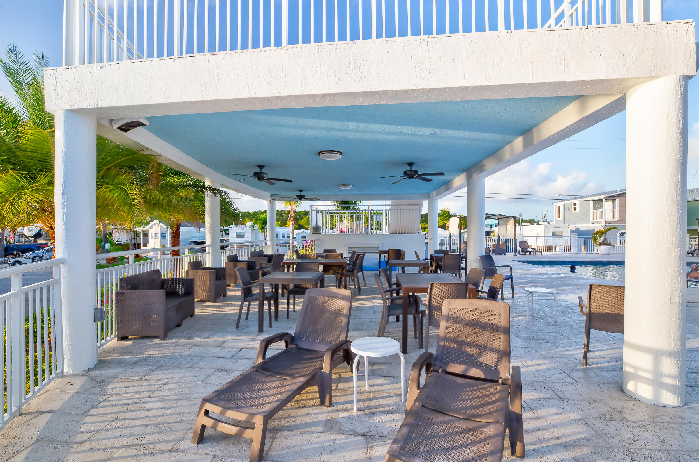 325 Calusa Street, Unit 81 Key Largo, FL 33037 - Photo 8 of 34 Pool side seating