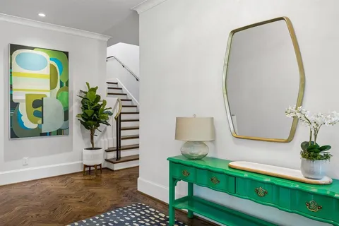 a view of a entryway