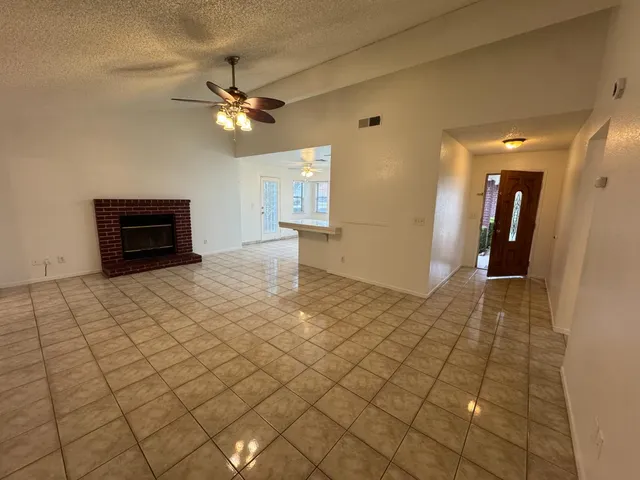 a view of empty room