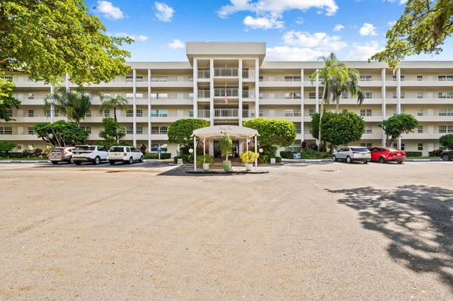 a car parked in front of a building