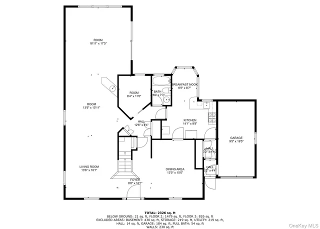 a picture of a floor plan