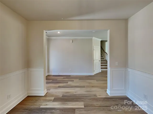 a view of empty room