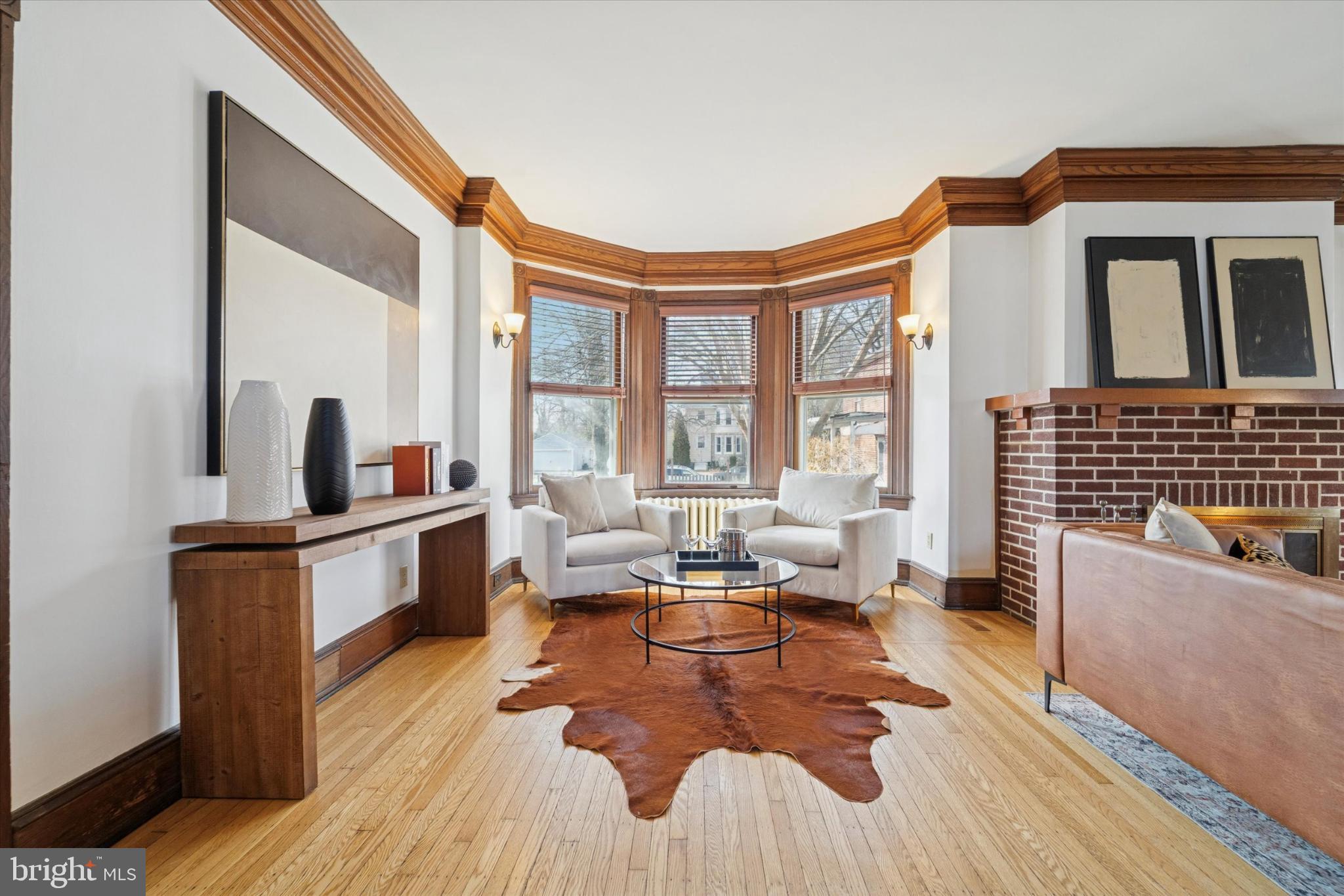 224 West Providence Road Aldan, PA 19018 - Photo 11 of 52 Elegant living space with natural light.