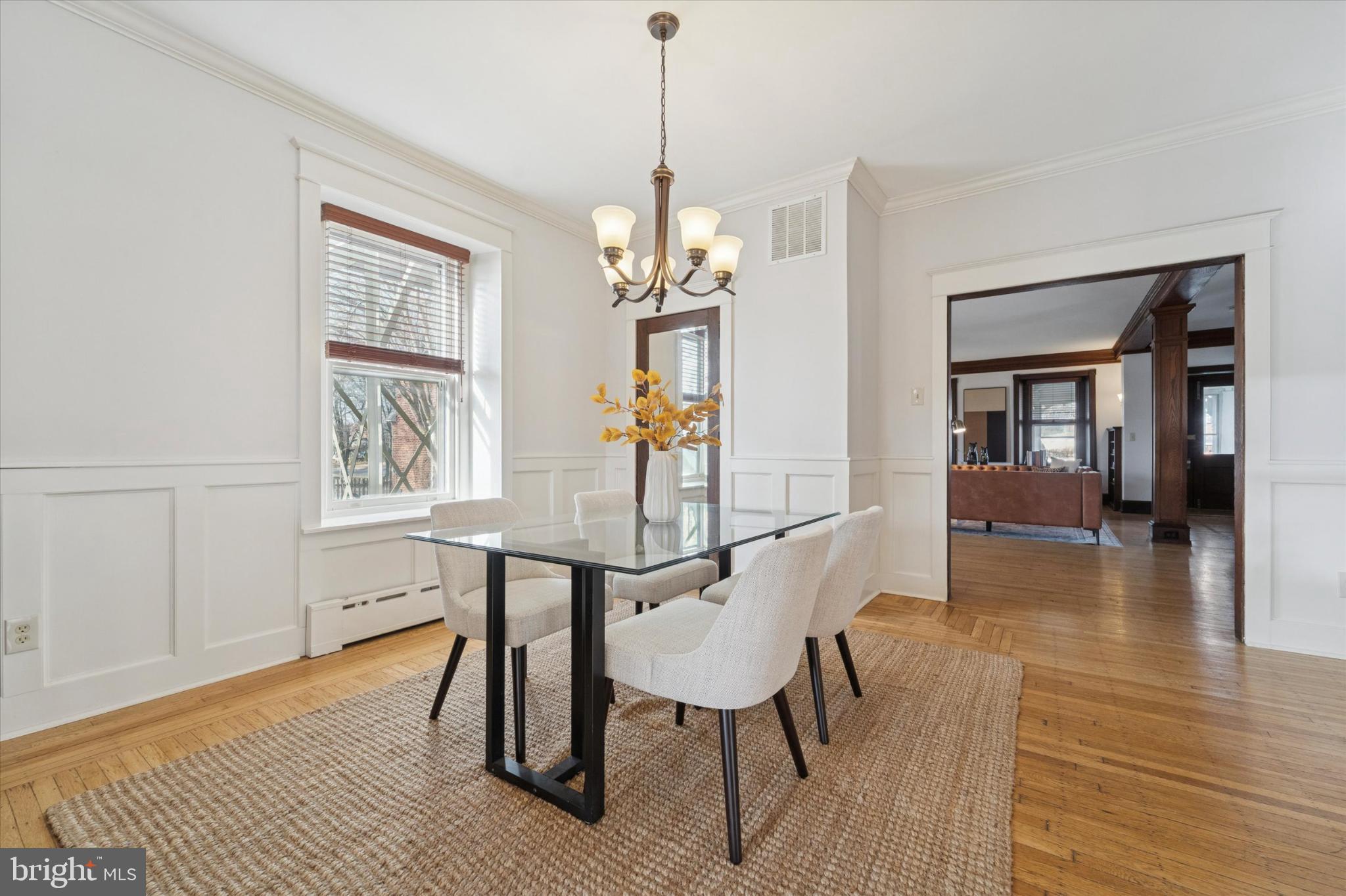224 West Providence Road Aldan, PA 19018 - Photo 12 of 52 Bright dining space with elegant charm.