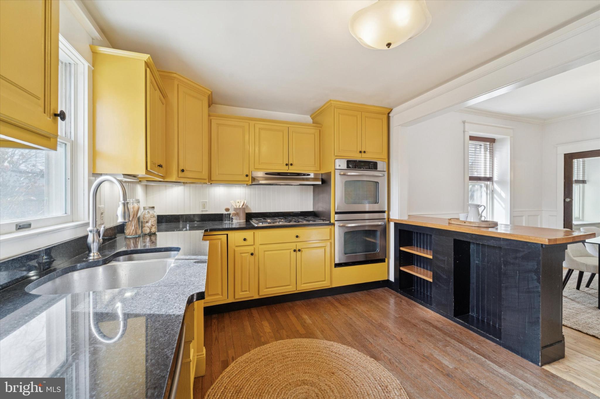 224 West Providence Road Aldan, PA 19018 - Photo 17 of 52 Bright and inviting yellow kitchen space.