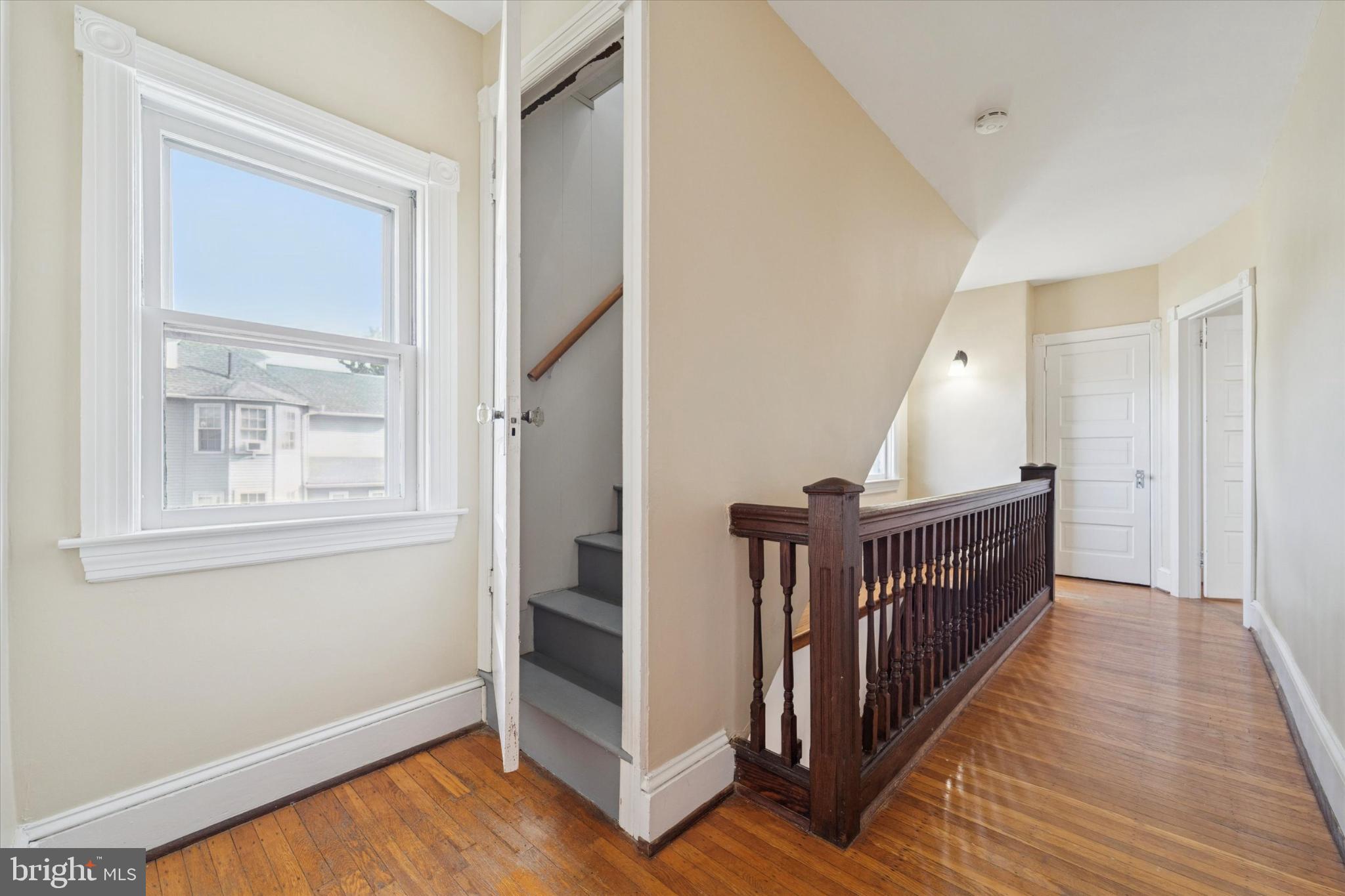 224 West Providence Road Aldan, PA 19018 - Photo 21 of 52 Bright and inviting hallway with classic charm.